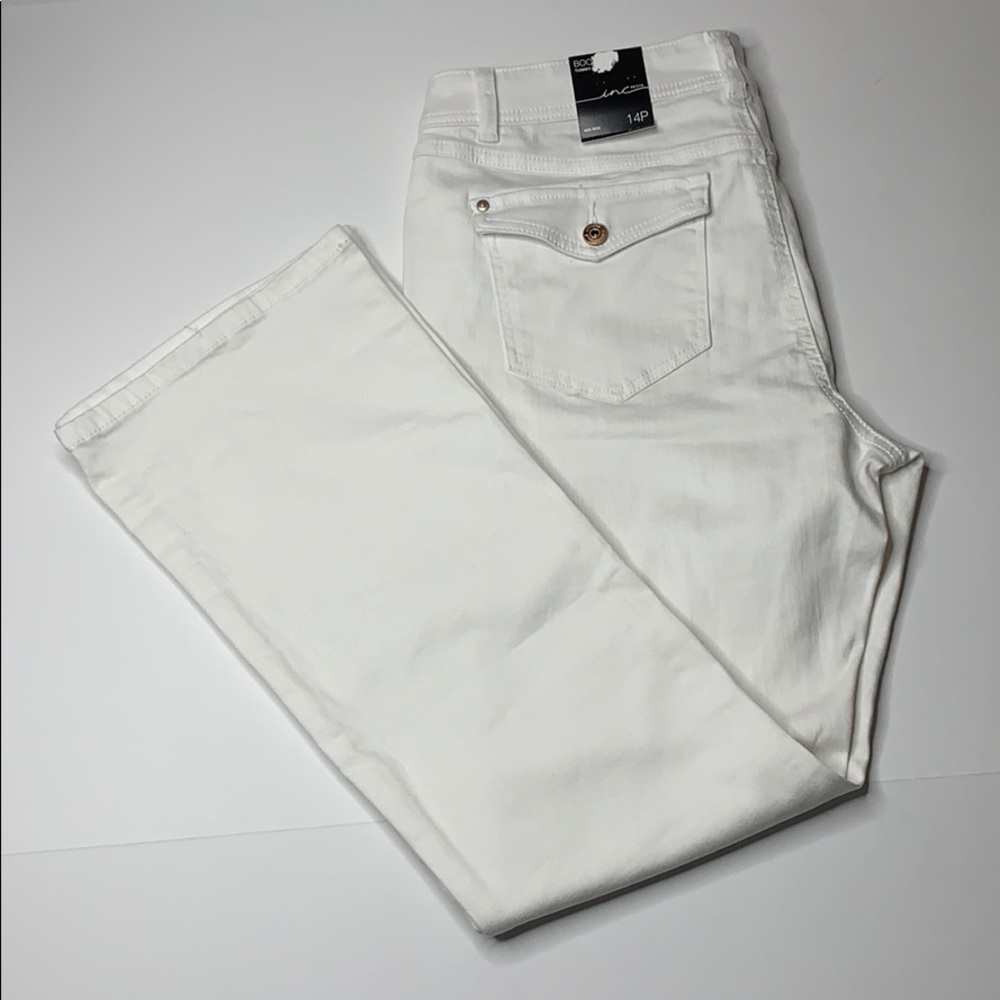 INC International Concepts bootcut jeans - Picture 2 of 8